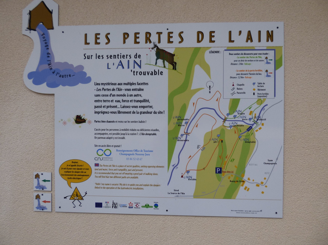 Pertes de l'Ain景点图片
