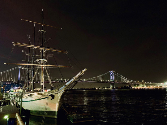 Delaware River waterfront-费城必去景点