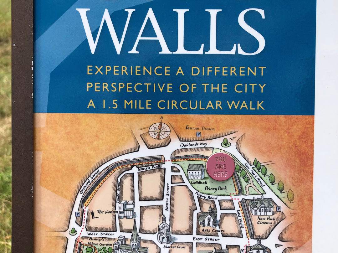 Chichester City Walls景点图片