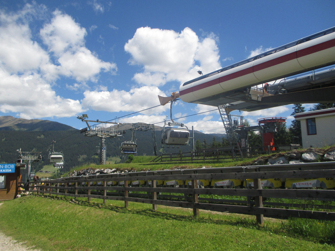 Skiing Baranci (Haunold)