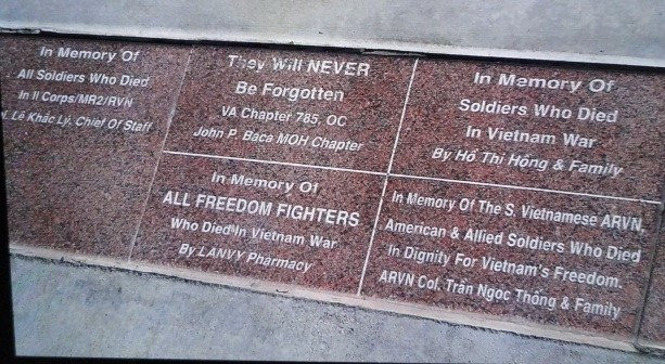 Vietnam War Memorial-Westminster必去景点