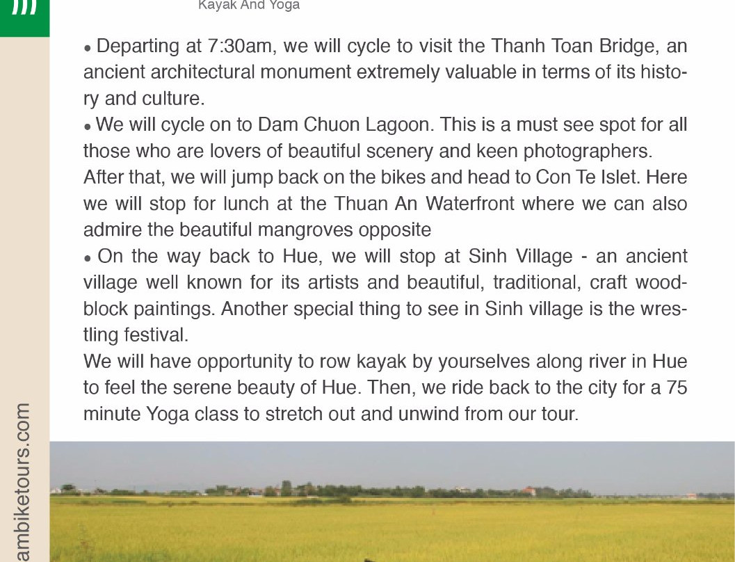 Vietnam Bike Tours-会安必去景点