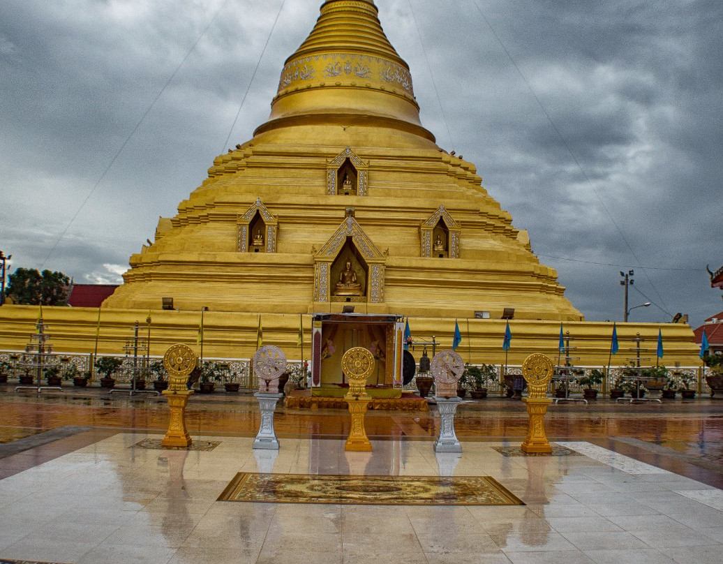 Wat Phra Borommathat Chediyaram-甘烹碧必去景点