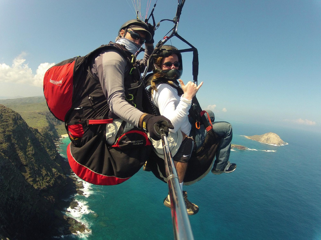 O'ahu Hawaii Tandem Paragliding-威玛纳诺必去景点