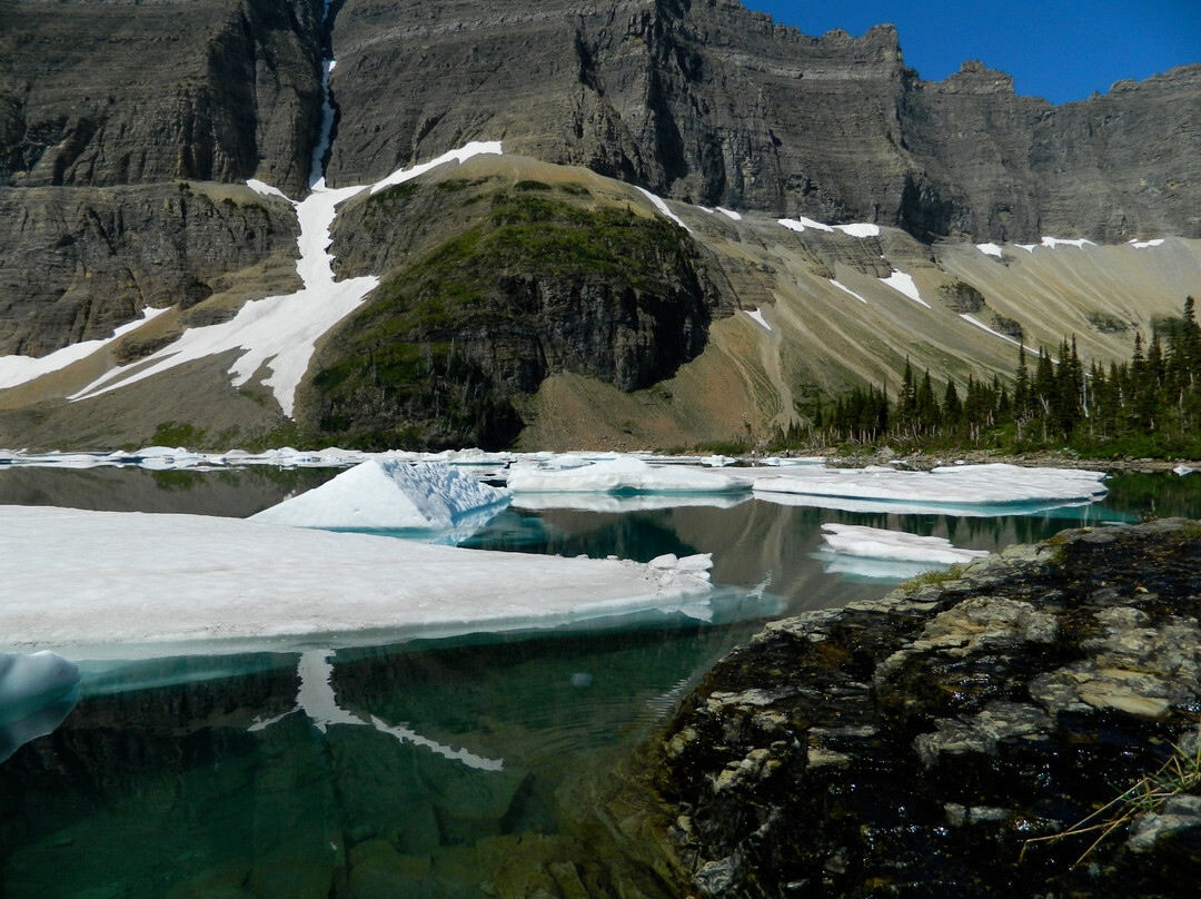 Iceberg Lake-冰河国家公园必去景点