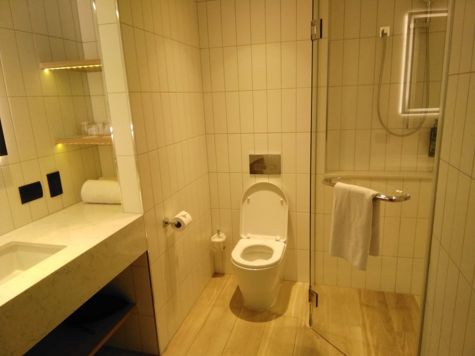 奥尔巴尼希尔顿花园酒店-浴室