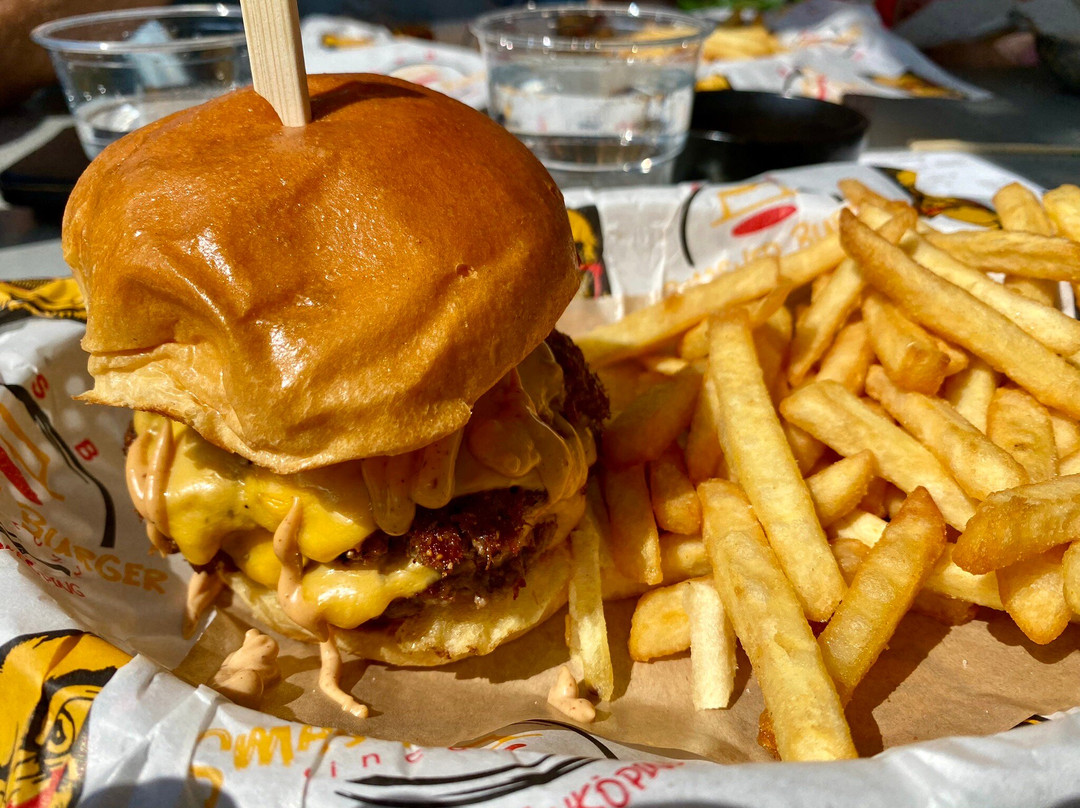 Smashed burger
