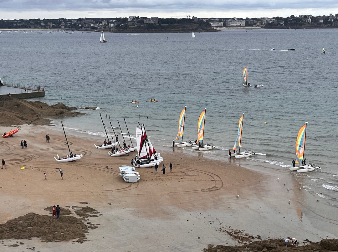 Plage de Bon-Secours-圣马洛必去景点