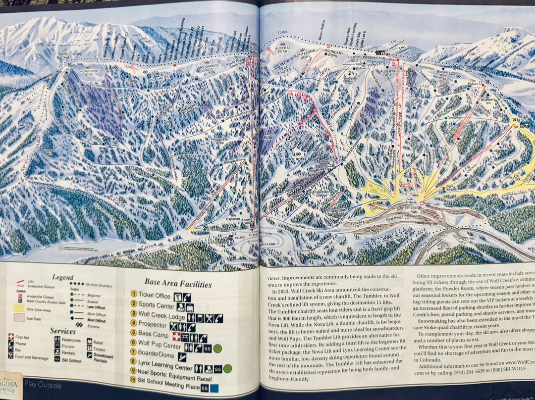 Wolf Creek Ski Area-帕戈萨斯普林斯必去景点