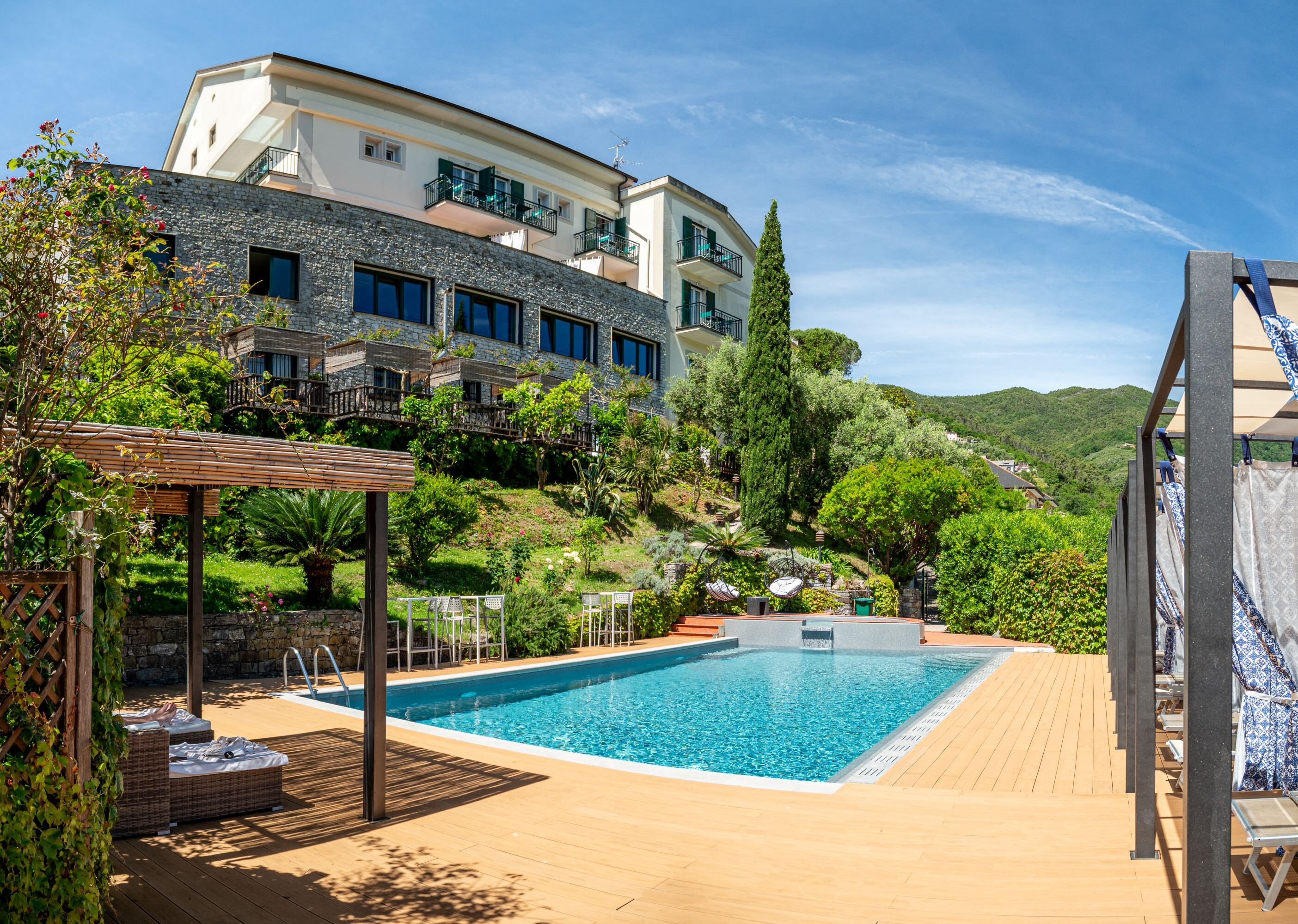 Hotel Villa Edera & La Torretta-浴室