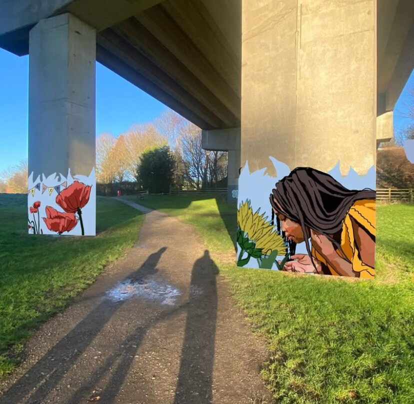 Dronfield Underpass Street Mural