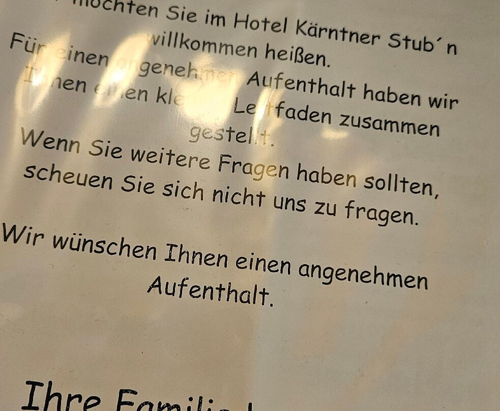 Kaerntner Stub'n Hotel主图