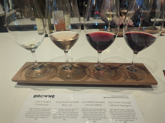 Browne Family Vineyards Seattle Tasting Room