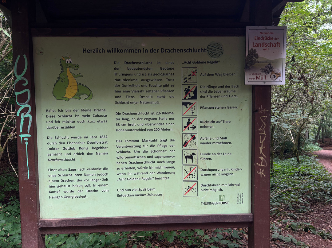 Drachenschlucht / Landgrafenschlucht-艾森纳赫必去景点