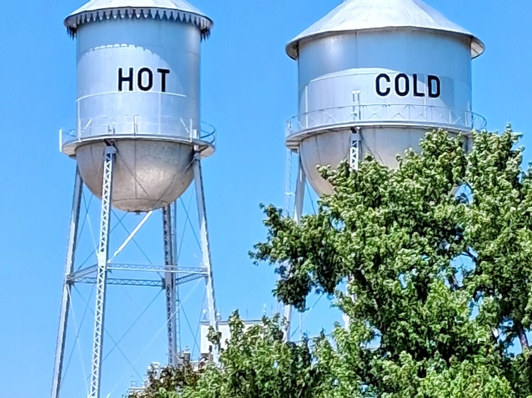 Hot and Cold Water Towers