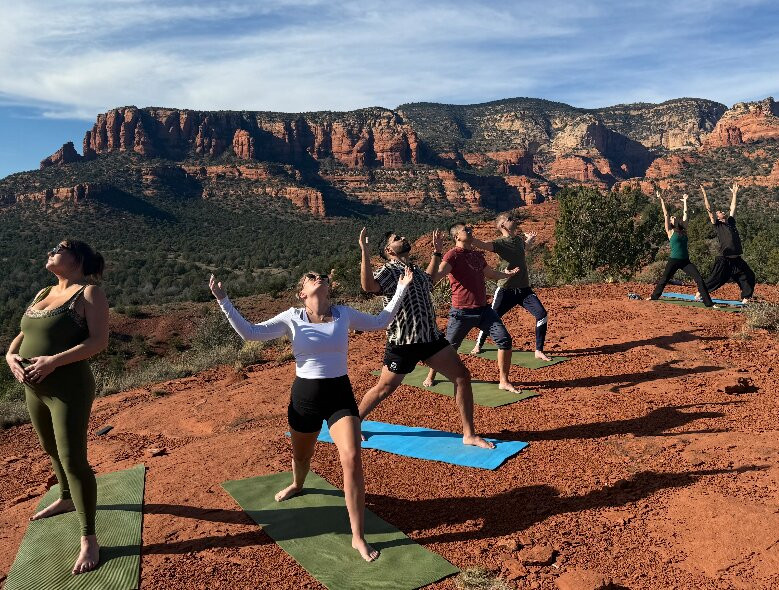 Vortex Yoga Hiking In Sedona-塞多纳必去景点
