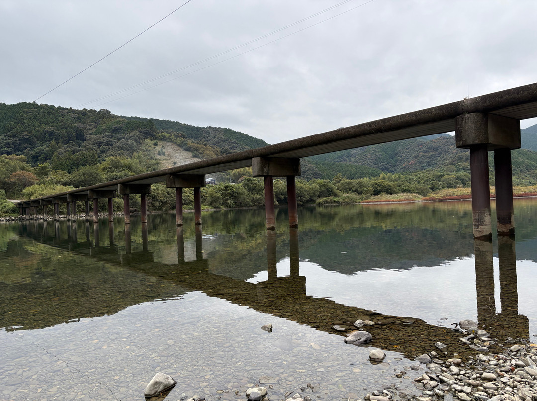 佐田沉下橋-四万十市必去景点