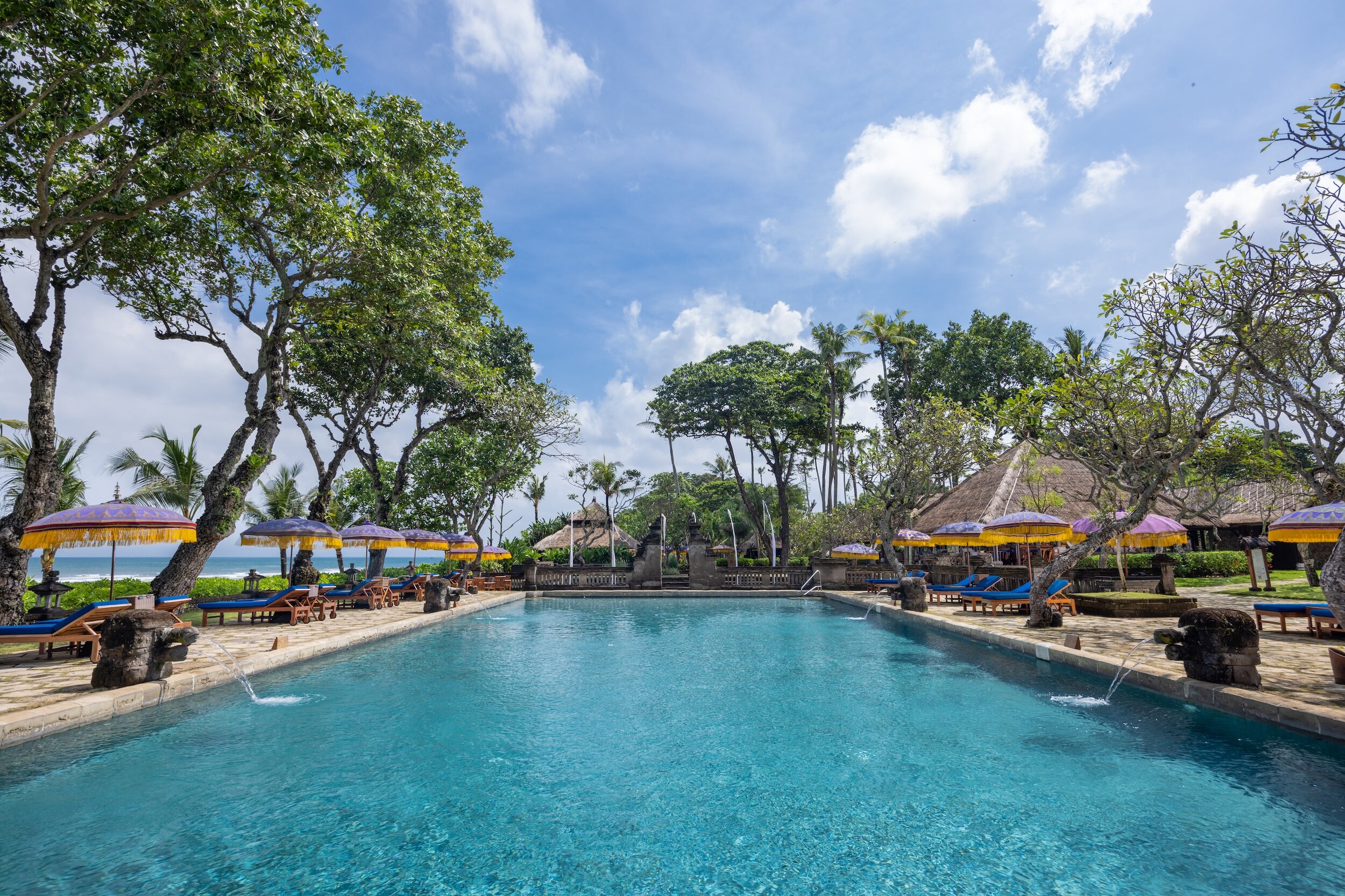 巴厘欧贝罗伊酒店-泳池