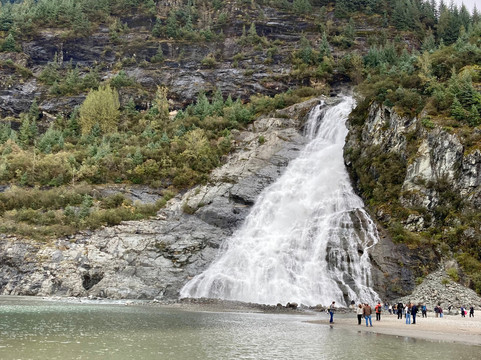 Nugget Falls-朱诺必去景点