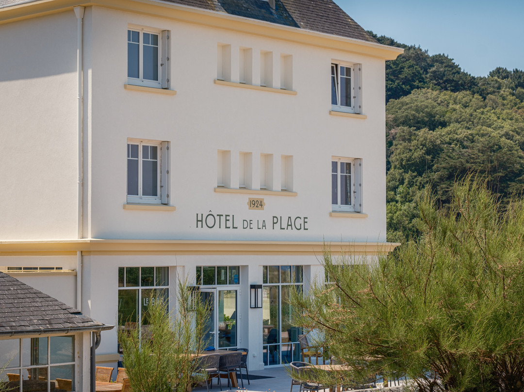 Plomodiern酒店住宿-Hotel De La Plage