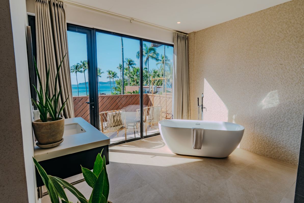 Nacpan Beach Resort-浴室