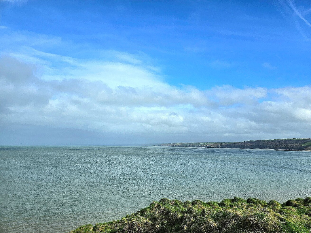 New Quay Beach. Wales-纽基必去景点