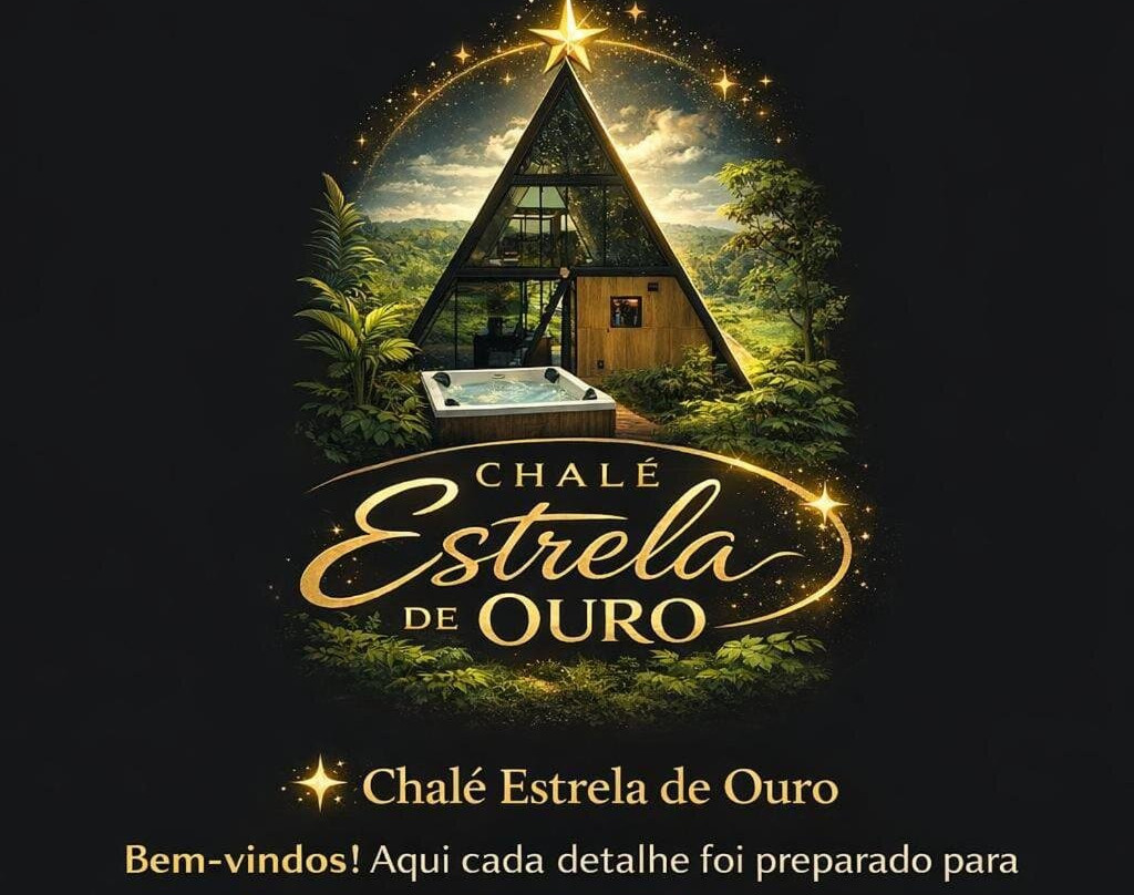 Chale estrela de ouro