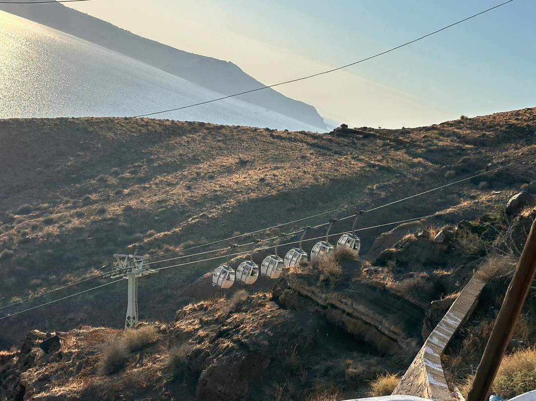 Santorini Cable Car-费拉必去景点