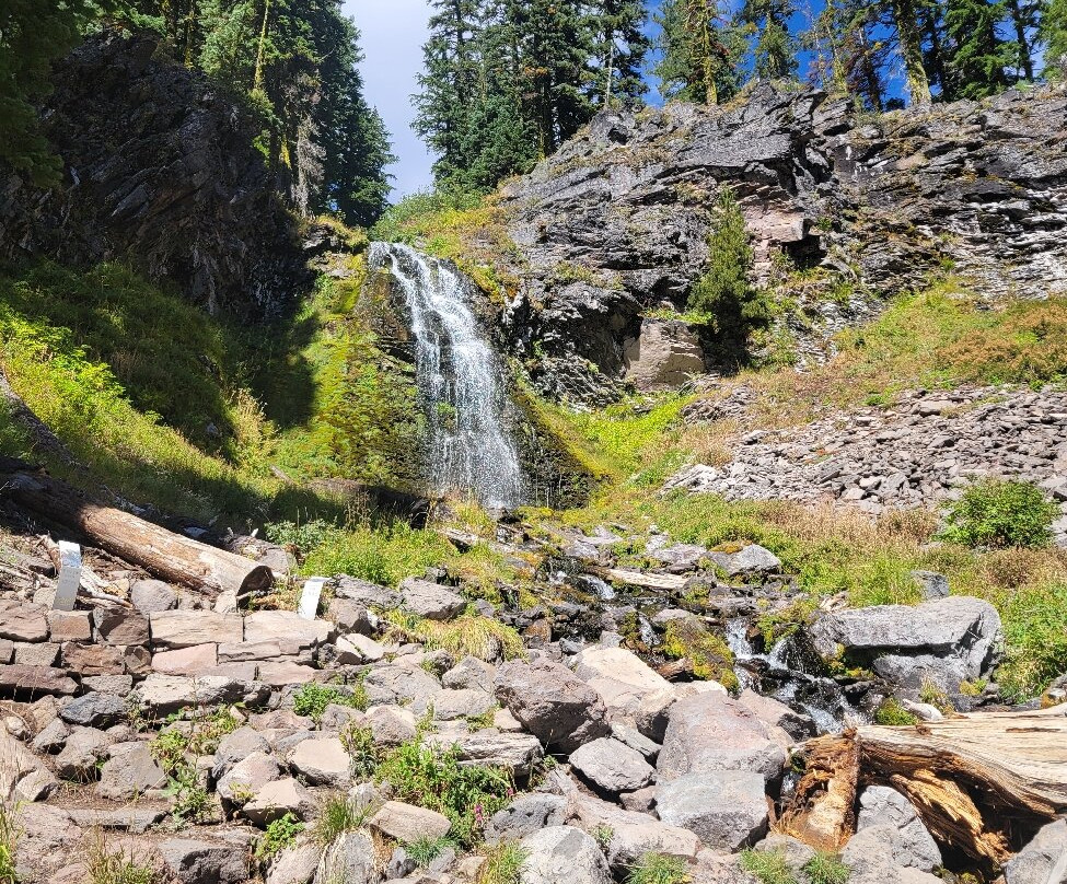 Plaikni Falls-火山湖国家公园必去景点