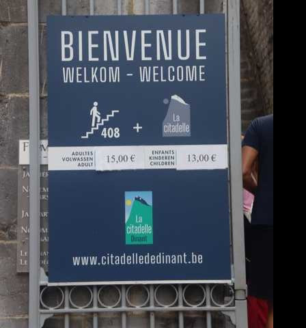 Citadelle de Dinant-迪南必去景点