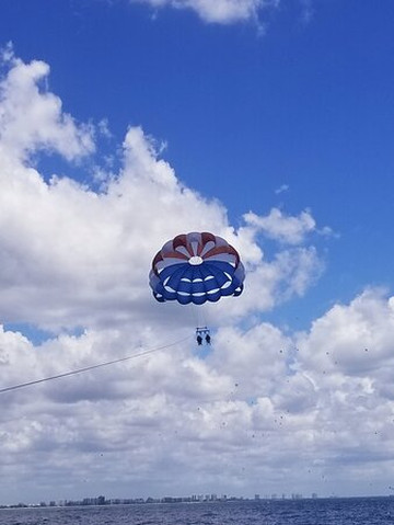 Estero Island Parasail-迈尔斯堡海滩必去景点