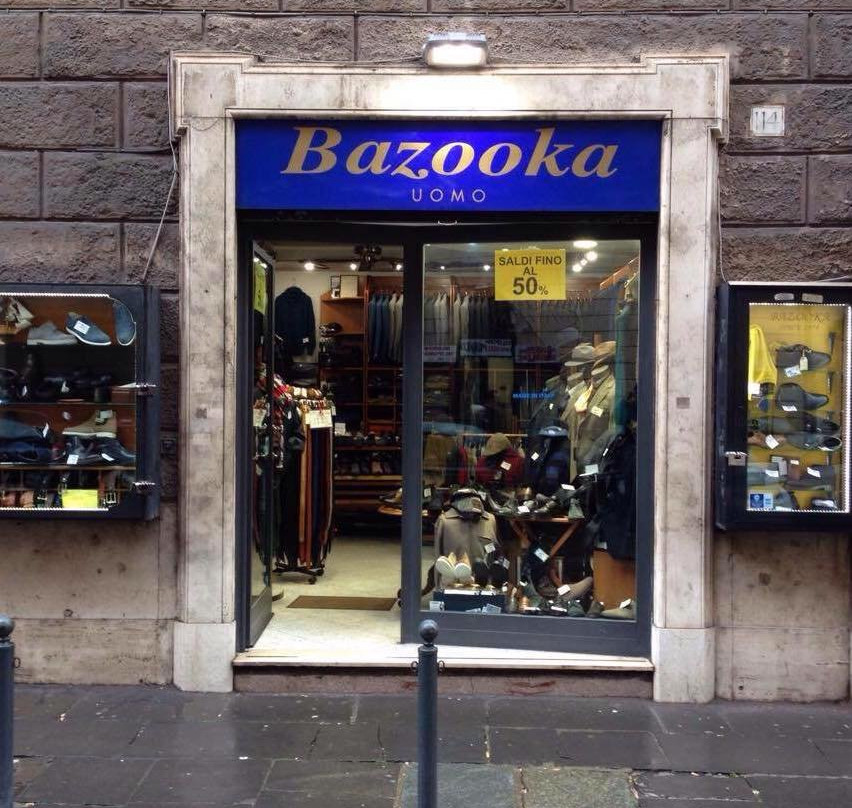 BAZOOKA menswear-罗马必去景点