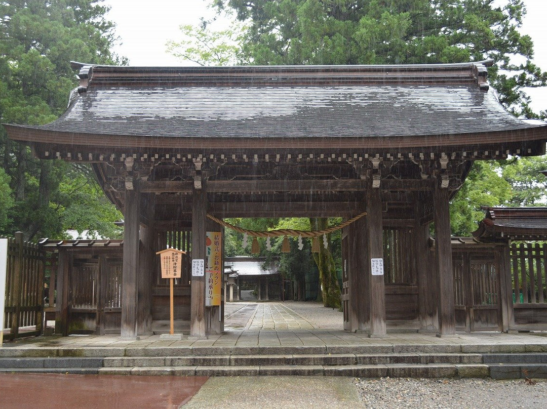 Oyama Shrine Zenritsu Shadan景点图片
