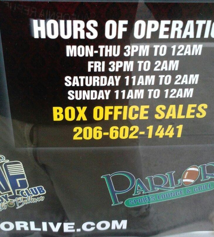 Parlor Live Comedy Club-西雅图必去景点