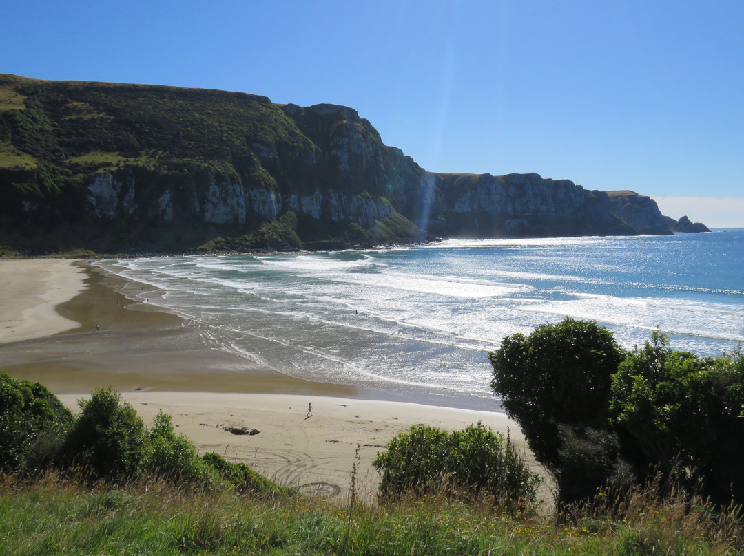Purakaunui Bay景点图片
