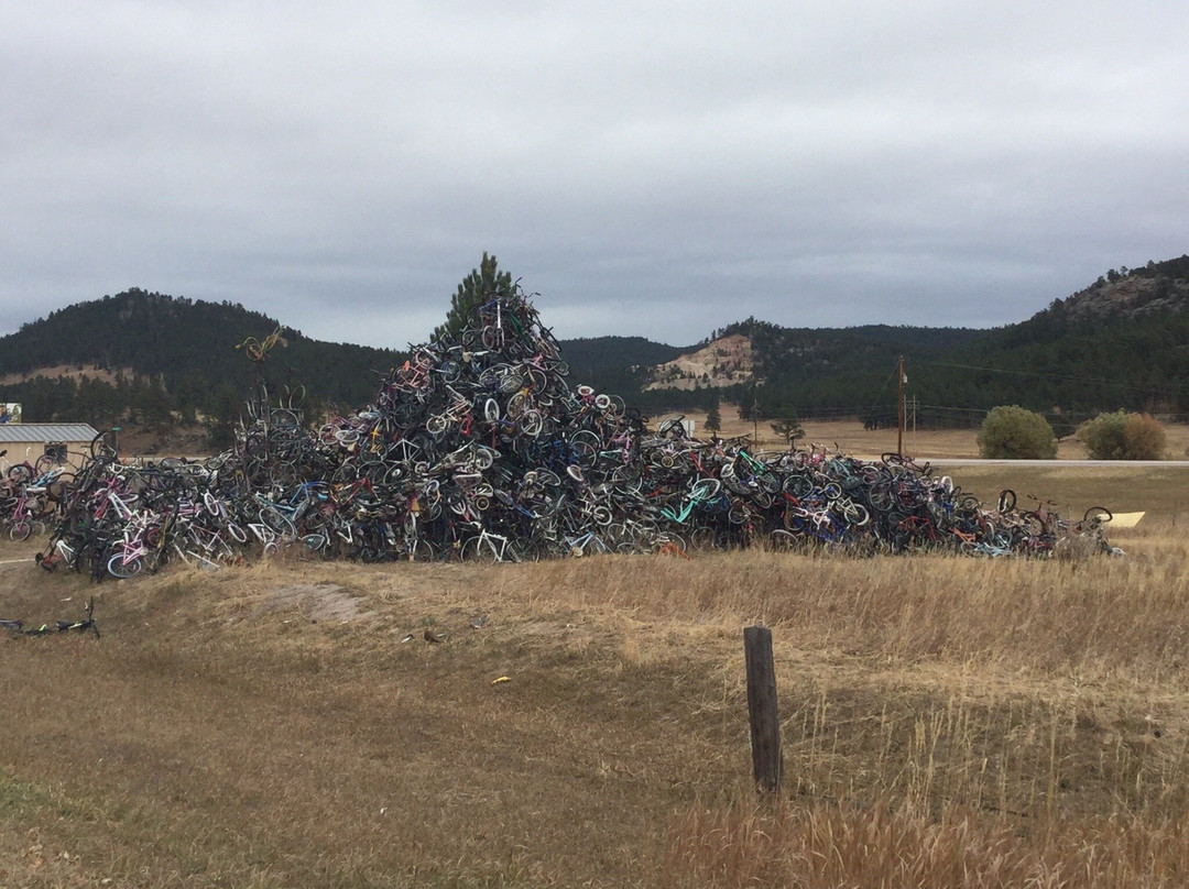 Bicycle Sculpture-Pringle必去景点