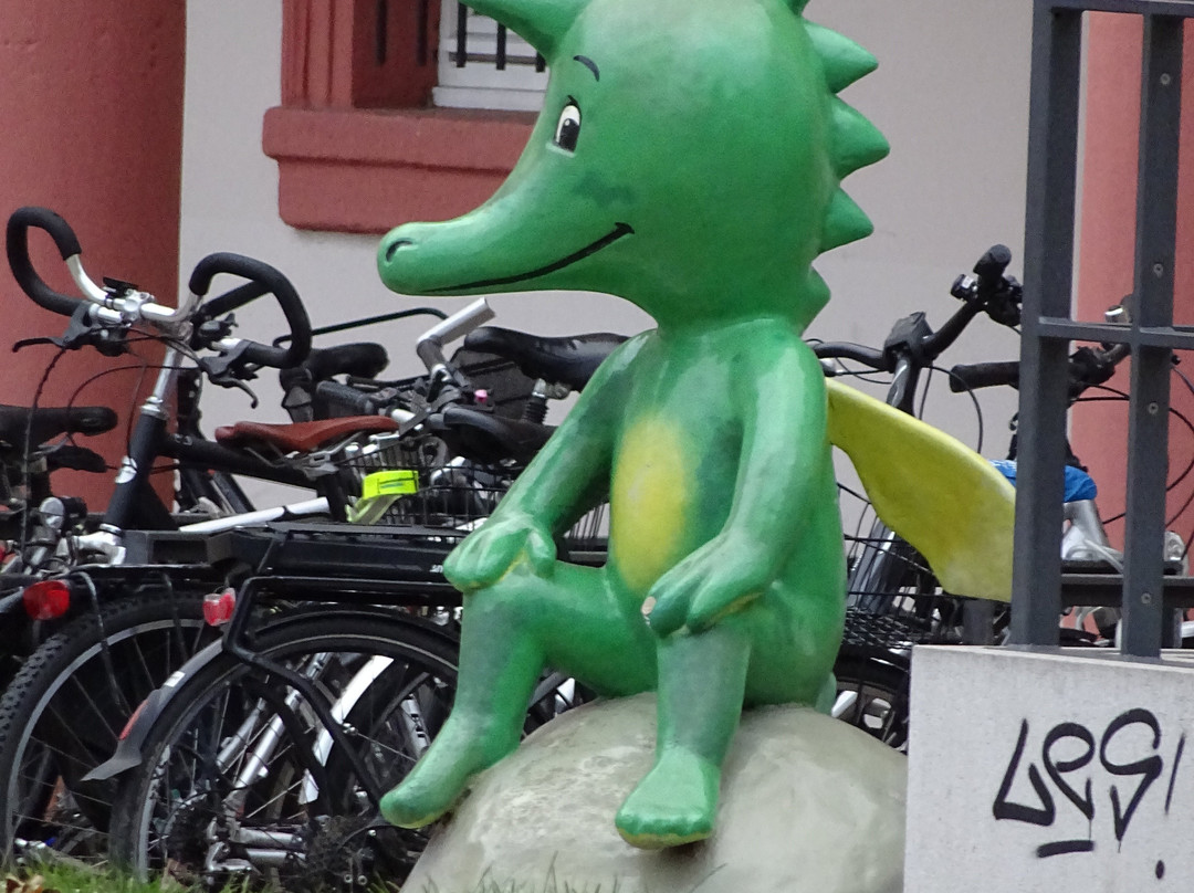 Skulptur "Tabaluga"-爱尔福特必去景点