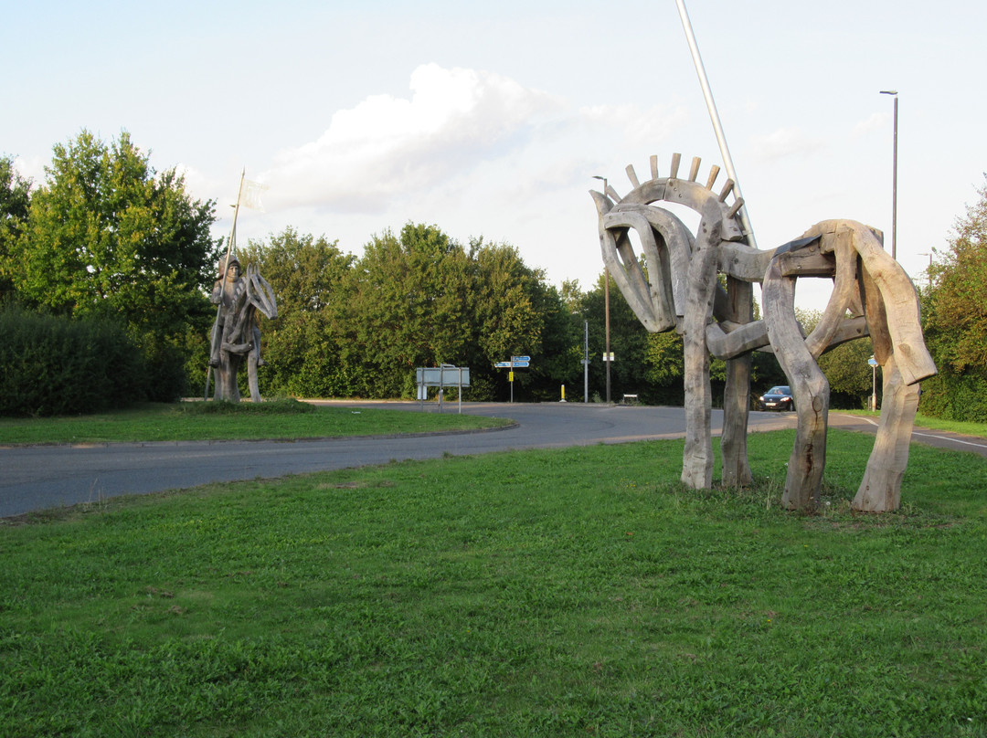 Tewkesbury Battlefield Commemorative Sculptures景点图片