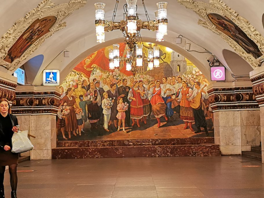 莫斯科地铁景点图片