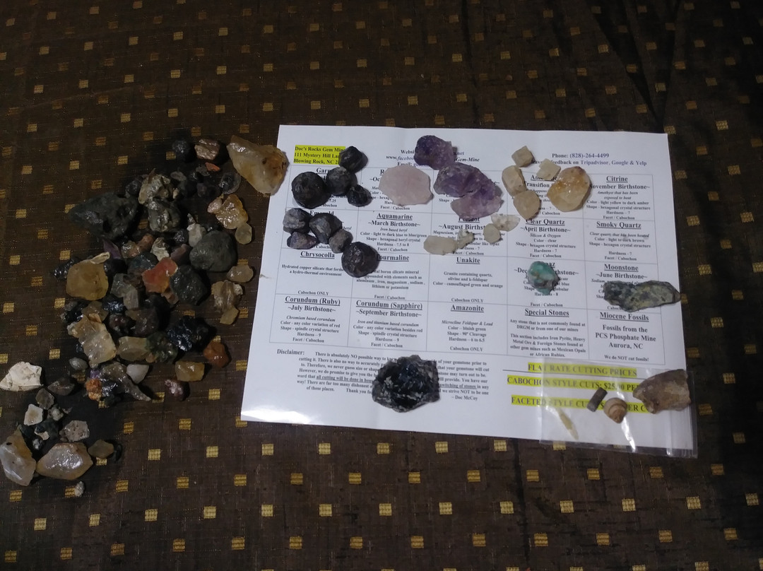 Doc's Rocks Gem Mine-布洛英罗克必去景点