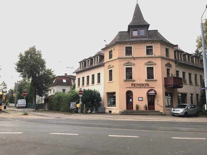 Pension "An der Pillnitzer Schlossfaehre"-浴室