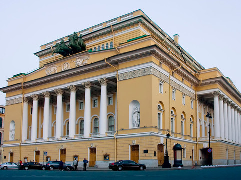 The Alexandrinsky Theater-圣彼得堡必去景点