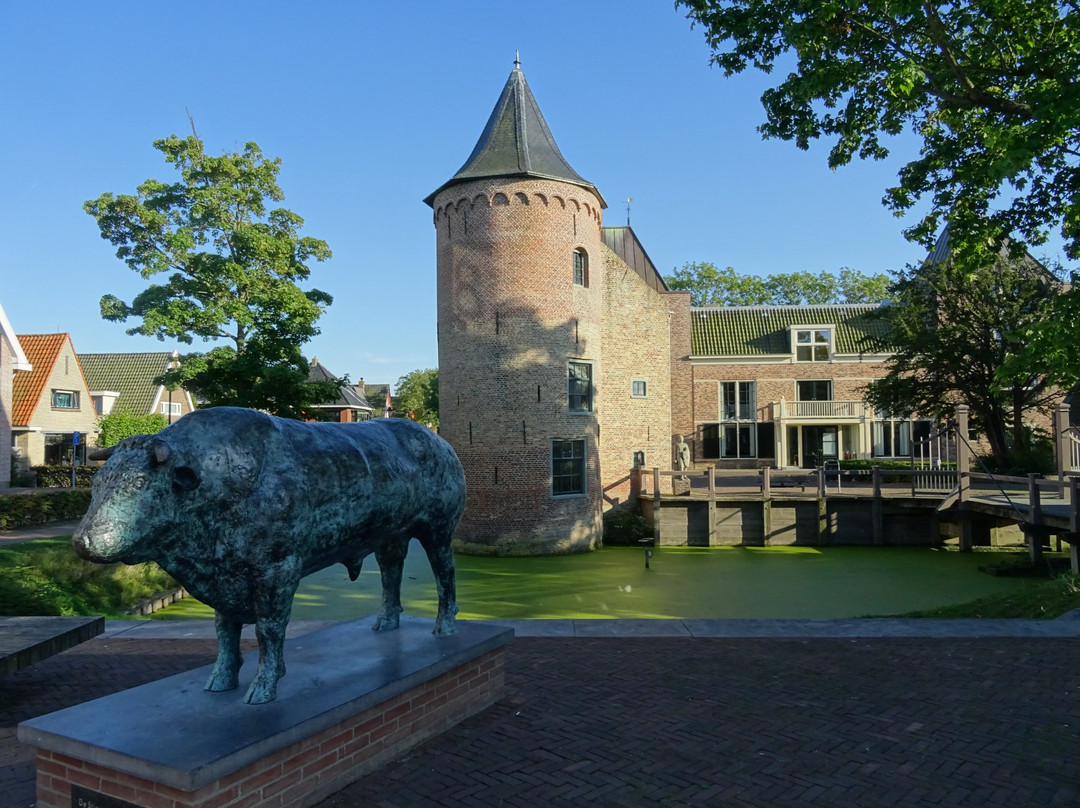 Rijksmonument Kasteeltorens Slot Schagen uit 1394景点图片