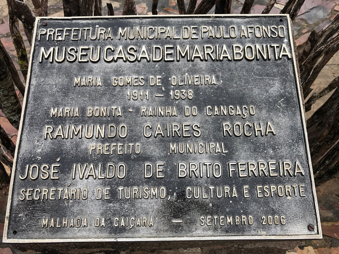 Casa de Maria Bonita Museum-Paulo Afonso必去景点