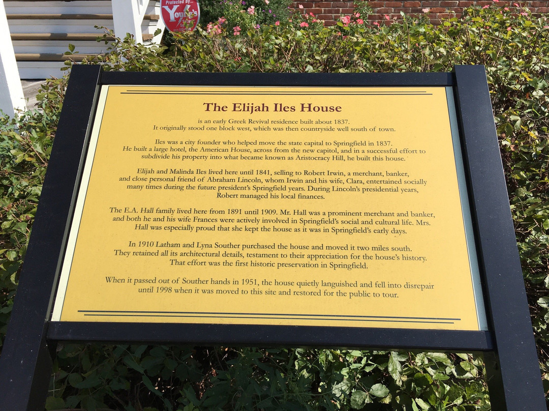 Elijah Iles House-斯普林菲尔德必去景点