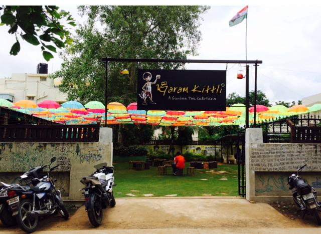 Pansora餐馆和美食-Garam Kittli - A Garden Tea Cafeteria