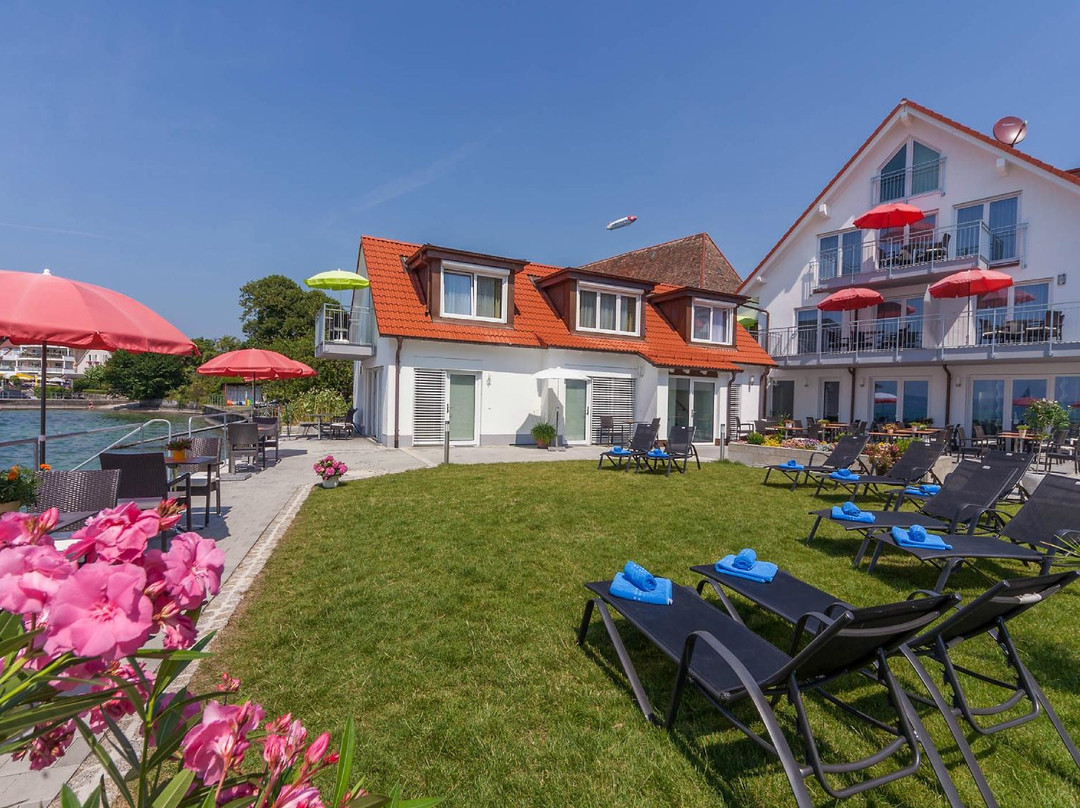 Hagnau酒店住宿-Seehotel BelRiva