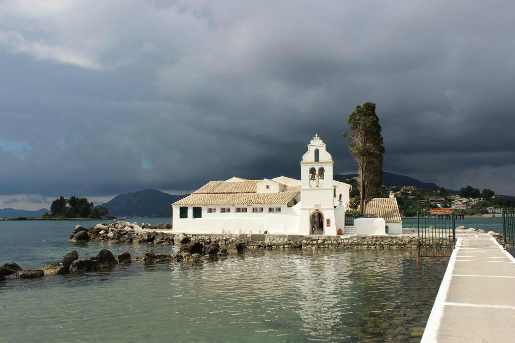 Vlacherna Monastery-科孚必去景点