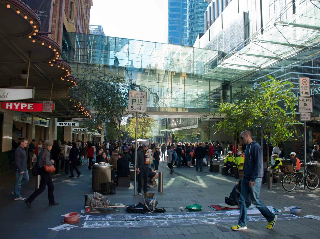 皮特街购物中心-悉尼必去景点