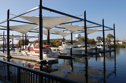 Downtown Stockton Marina and Joan Darrah Promenade-斯托克顿必去景点